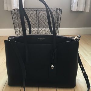 Kate spade Margaux large work tote black